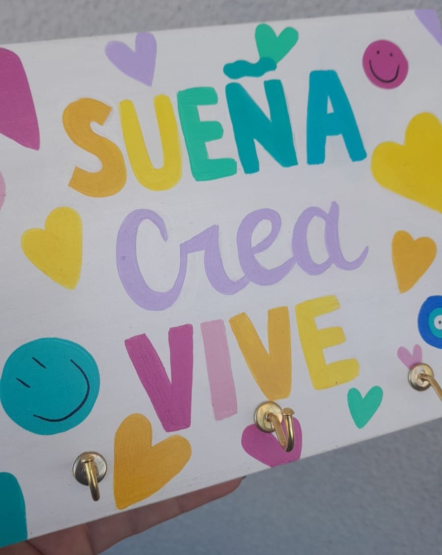 Porta llave Sueña Crea Vive